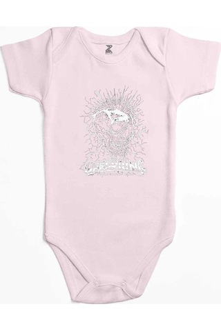 Zepplin Giyim The Offspring Mohawk Siyah Bebek Body Zıbın
