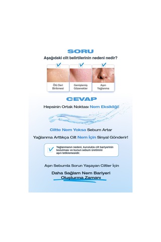 Yağ - Nem Dengesi Sağlayan Hyalüronik Asit İçerikli Nemlendirici Losyon Dashu Blue Sedum Lotion