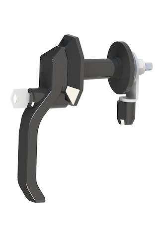 Hava Santral Jeneratör Kompresör Kabin Ağır Panel Kol Kilit - Plastik Rulolu Dönen Dil- Kilitlenen Anahtarlı