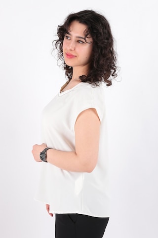 Ayhan 81948 Kadın Bluz 81948-174-R0462 Ekru