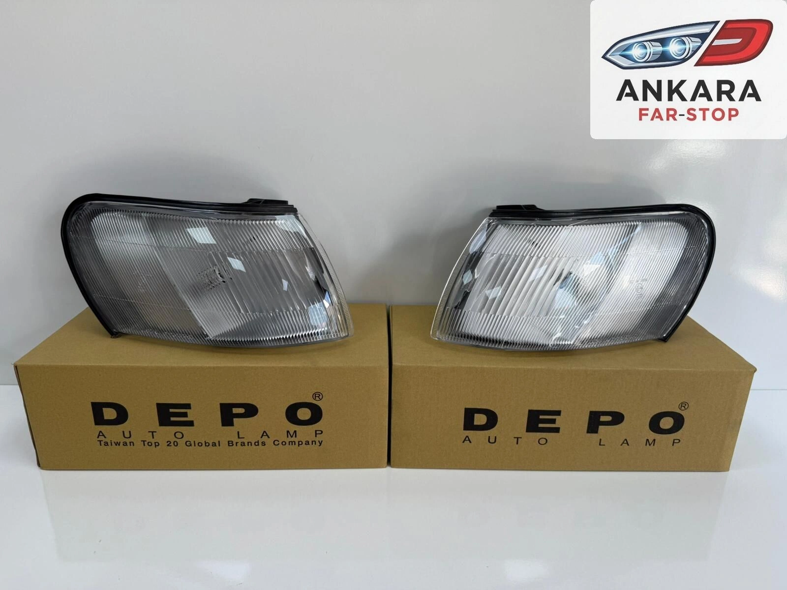 Toyota Corolla Ae101 1996 - 1998 Sinyal Lambası Ön Sağ - Sol Takım Depo Marka Toyota Corolla Ae101 1996 - 1998 Sinyal Lambası Ön Sağ - Sol Takım Depo Marka