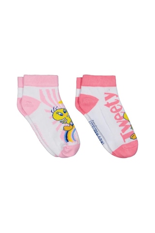 Tweety 2-12 Yaş Kız Patik Çorap - Standart 6-7 Yaş Standart