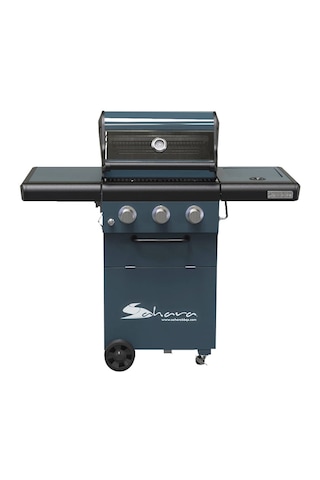 Aygaz X350 Klasik Lpg'li Barbekü - Pratik Kullanım, Geniş Izgara Alanı, Gri Mavi Gri