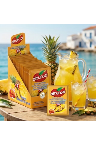 Altunsa Ananas Aromalı Toz İçecek 24 x 9 G