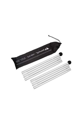 Ebitda Leke Geçmez Hafif Alüminyum Kamp Çadırı Direği - Katlanabilir, Taşınabilir Ve Dayanıklı Gümüş Gümüş