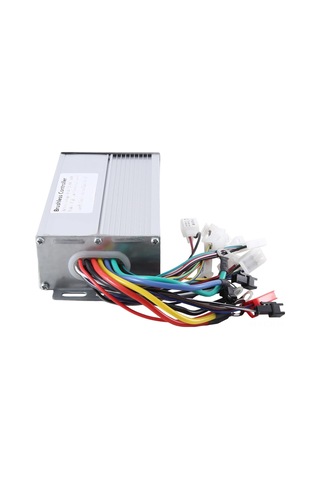 Xindoker Gümüş Renkli 12 Borulu Çift Modlu Elektrikli Cihaz - 48v-72v 1000w-1500w Hızlı Sürekli Motor Gümüş