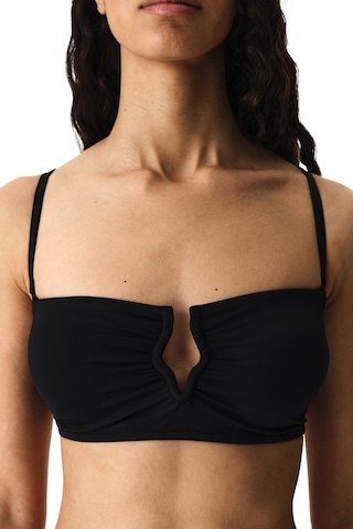 Penti Siyah Nia Straplez Bikini Üstü