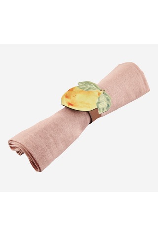 Turuncu Polyester Peçetelik 2 Parça