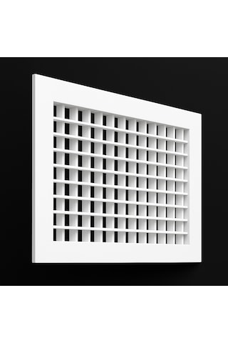 10x10 Çift Sıra Paralel Damperli Üfleme Menfezi