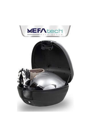 Mefatech Mf33 Motosiklet Çantası 33 Lt. Motosiklet Arka Çanta Siyah N11.195