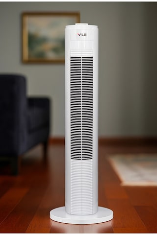 Yui Tf60 90 Cm 3 Hız Ayarı Kule Tipi Vantilatör Fan - Beyaz