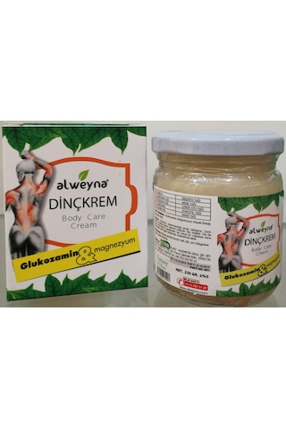 2 Adet Alweyna Dinç Krem Glukozamin ve Magnezyum Kremi 500 ML 2 Adet Alweyna Dinç Krem Glukozamin ve Magnezyum Kremi 500 ML