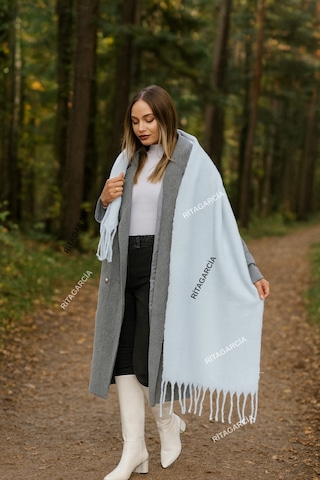 Ritagarcia Premium Soft Buklet Atkı Bebe Mavisi