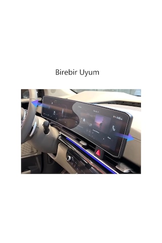Kia Ev3 Mat Ekran Koruyucu Multimedya Ve Dijital Gösterge ' Sadece Ekran Koruyucu