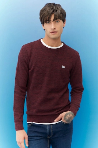 Lee Erkek Kazak Bordo L212149810 L212149 Regular 24kmc8000074 Mc80058 Bordo