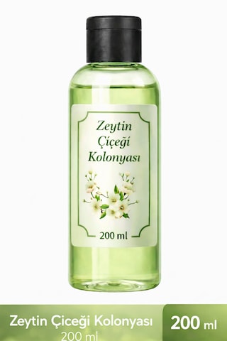 Zeytin Çiçeği Kolonyası 200 Ml Ferahlatıcı Doğal Koku, Uzun Süre Kalıcı, Günlük Kullanım