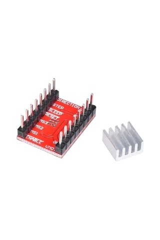 Sanec Soğutuculu A4988 Step Motor Sürücü 5 Modlu Korumalı Standart