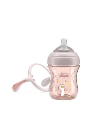 Chicco Yumuşak Uçlu Geçiş Bardağı 4 Ay Kız 00006911150000 Pink