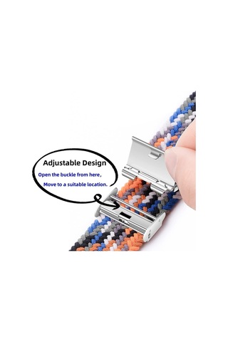 Samsung Galaxy Watch 4 5 6 7 Fe 40 44mm Classic 42 43 46 47mm Uyumlu 20mm Metal Klips Örgü Kordon