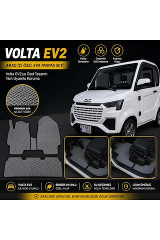 Volta Ev2 Yeni Nesil Araca Özel Eva Paspas