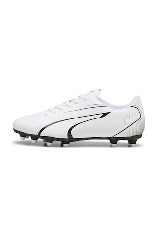 Puma Vıtorıa Fg/ag Beyaz Erkek Krampon 000000000102017258 Beyaz - Siyah