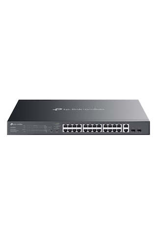 Tp-lınk Omada Es228gmp 24 Port Gıgabıt+ 2xgb Sfp+2xgb Rj45 Uplınk Cloud L2 Yönetilebilir 384w Poe Rackmount Swıtch