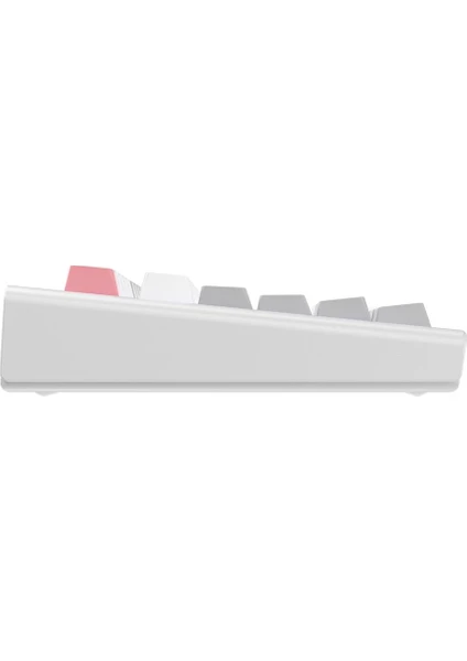 1st Player Neo87 Tkl Beyaz Rgb Lavender Switch Hotswap Kablosuz Wireless + Bluetooth Türkçe Mekanik Oyuncu Klavyesi