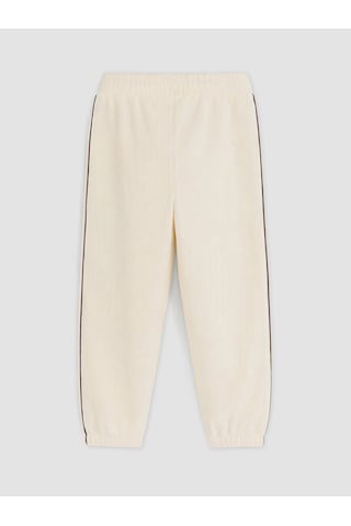 LC Waikiki Lcw Kids Bej Baskılı Erkek Çocuk Jogger Eşofman Altı Açık Bej