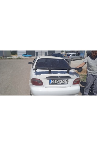 Hyundai Accent Yumurta Kasa Rüzgarlık Boyasız Ham Siyah