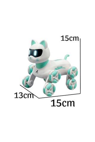 Neocat Robot Kedi Yeşil Karışık