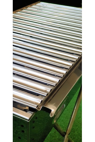 Paslanmaz Katlanabilir Ayaklı Mangal 60 Cm