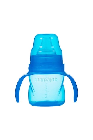 Mamajoo Kulplu Eğitici Bardak 160 ML Mavi