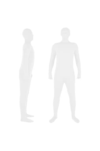 Lemestar Beyaz Klorlu Tek Parça Fotoğraf Stüdyosu Kumaş Kıyafeti, 160cm, Kırpma İçin Uygun Giyim