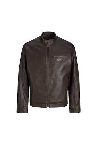 Jack&jones Orıgınals Erkek Yüksek Yaka Fermuar Kapamalı Ceket - Norrebro - 12301595 Chocolate Brown