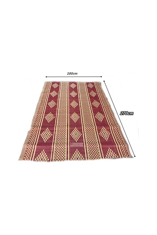 Plastik Hasır Kilim 180x270 Ebat Piknik,cami Hasırı Karışık