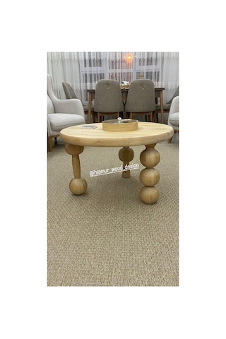 Orta Sehpa Boncuklu Model Ahşap
