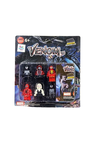 18 Parça Mini Venom Figür Seti Örümcek Adam Venom Anti Venom