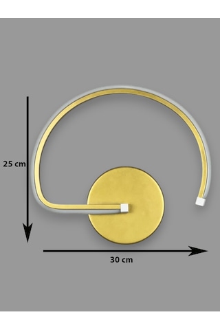 Gigi Aplik Eskitme Renk Gün Işığı Ledli Banyo Led Duvar Aplik Eskitme