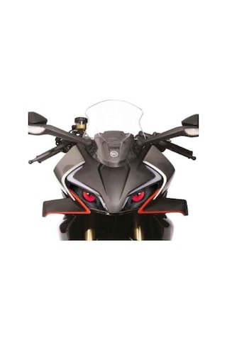 Cf Moto 450sr Far Kırmızı Göz Sticker Etiket Modeli
