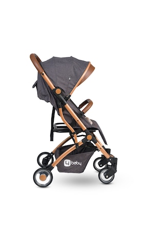 4 Baby Drone Kabin Bebek Arabası Gold Antrasit