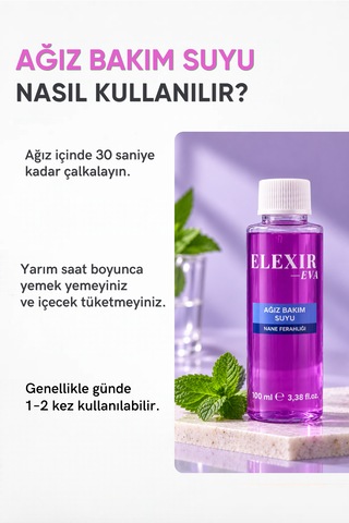 Nane Ferahlığı Ağız Bakım Suyu 100 Ml