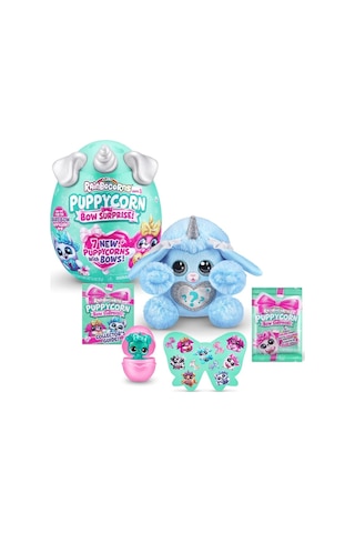 Rainbocorns Puppycorn Bow Sürpriz Paket Rar23000 Bowie Çok Renkli