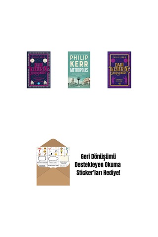 Dahi İkizlerin Serüvenleri - Cengiz Han In Mezar Soyguncuları + Metropolis + Dahi İkizlerin Serüvenleri - Savaşçı Cinler + Okuma Sticker'ları