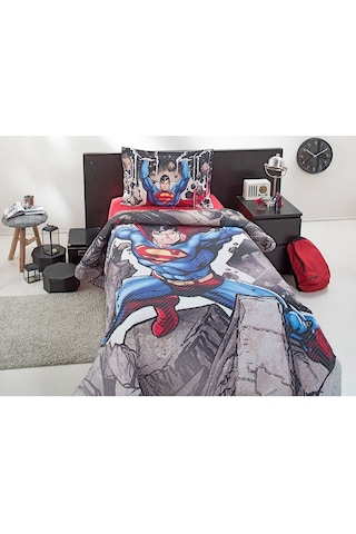 Özdilek Superman Stone Tek Kişilik Lisanslı Kapitone Çocuk Nevresim Takımı 42921