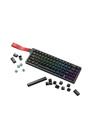 F68 Pro Oyun Klavyesi Manyetik Switch 3 Modlu Kablosuz Bluetooth Kablolu, 8k/1k Rgb Klavye