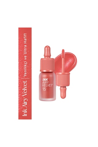 Peripera Ink Airy Velvet Ruj 15 Soft Coral