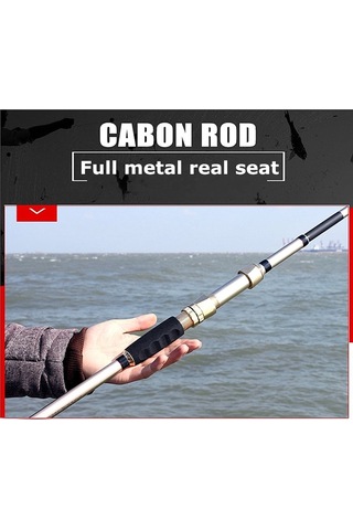 MSO 2.1M Yüksek Çift Tepe Çubuklu Karbon Olta Kamış