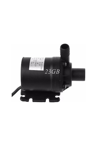 12 Volt Dalgıç Tip Mini Su Pompası 800 L/Saat 8 x 5 x  6,5 Cm