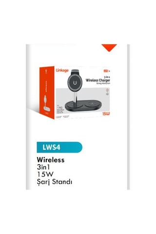 Lws4 Wirelss 4 İn 1 Şarj Standı 15 W