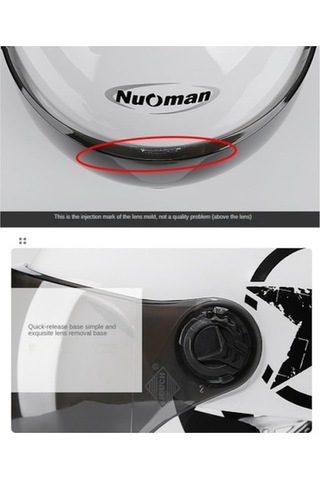 Douler Motosiklet Için Elektrikli Araç Kaskı Sarı